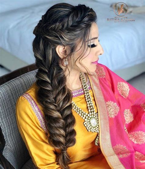 indian girls hairstyle|29 Beautiful and Easy Hairstyles to Pair with Your Saree.